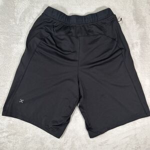 Lululemon Fundamental Shorts Men M Black Training 10”